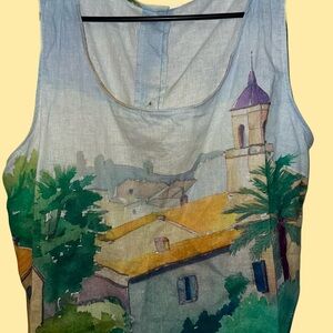 Calypso St. Barth Painted Sicily church top